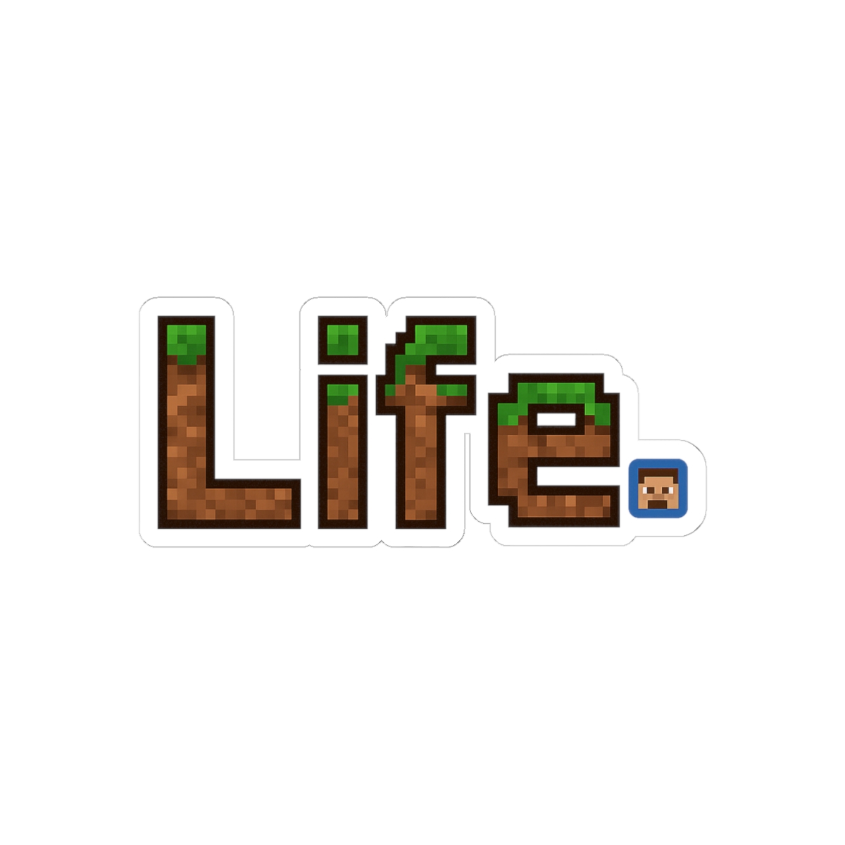 Life Caseoh Funny Sticker | Bold Vinyl Decal - alternate angle 1, merchandise