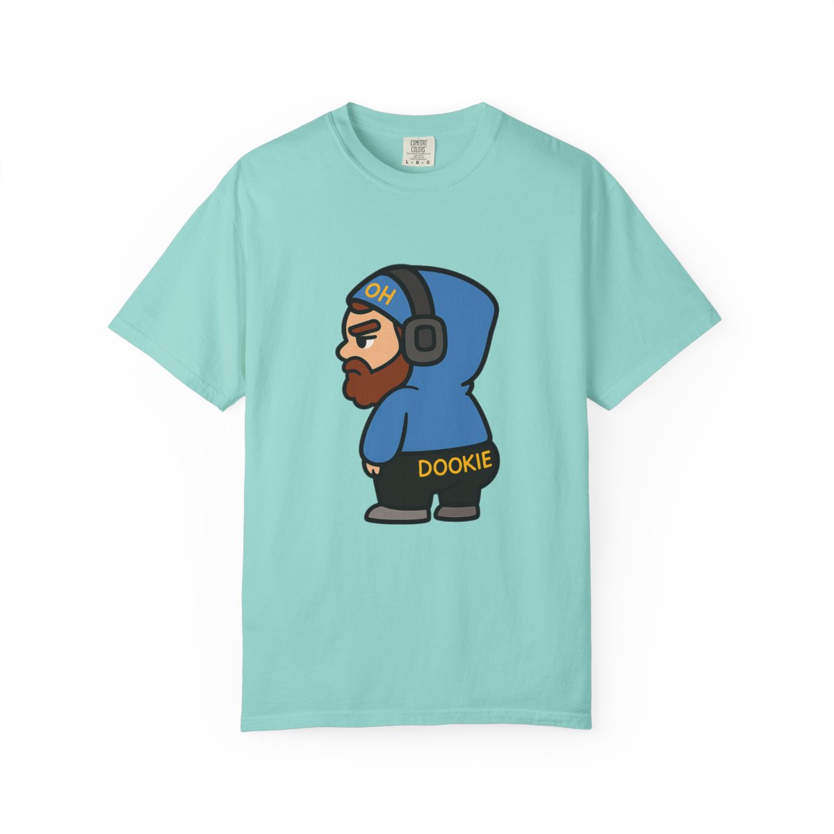 Caseoh Cheeks Hilarious Meme Graphic T-Shirt - alternate angle 5, merchandise