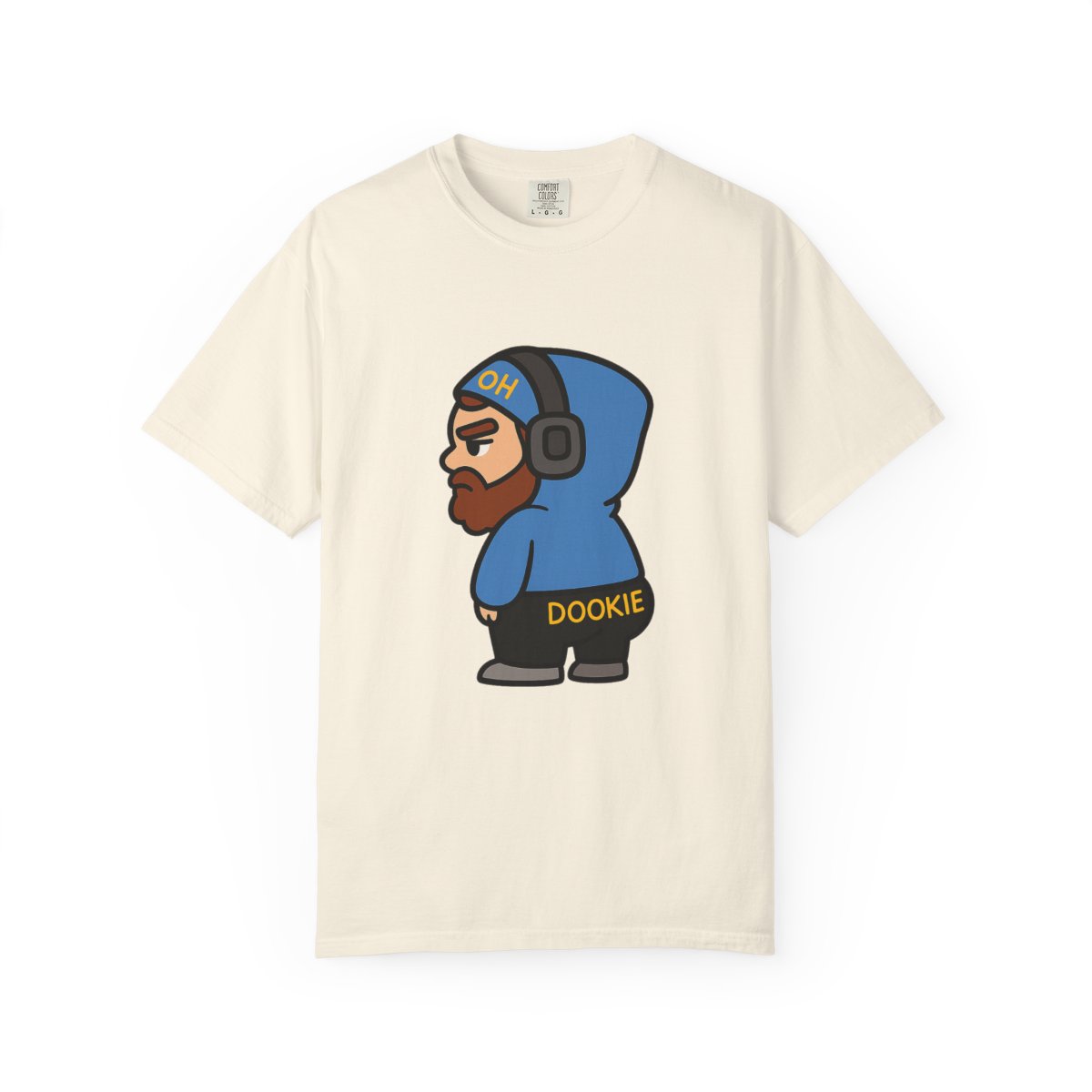 Caseoh Cheeks Hilarious Meme Graphic T-Shirt - alternate angle 2, merchandise