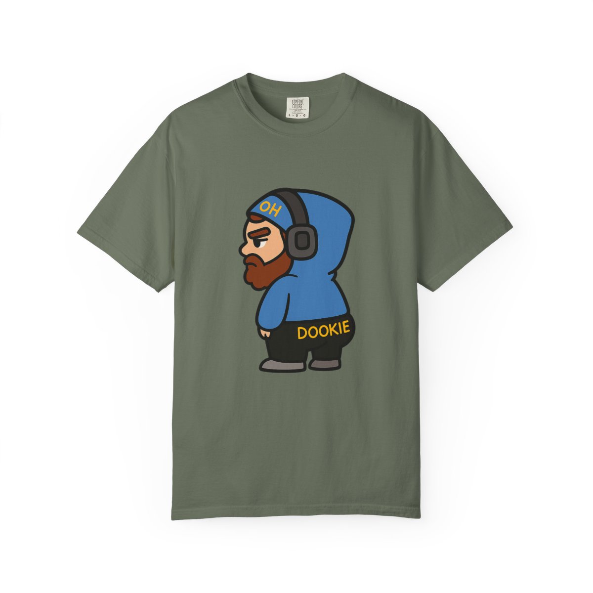 Caseoh Cheeks Hilarious Meme Graphic T-Shirt - alternate angle 4, merchandise