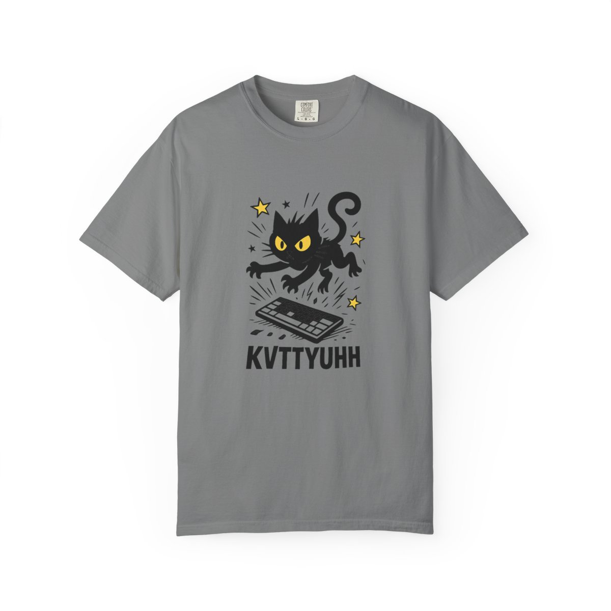 Caseoh Wearing Kittyuhhh Funny Gaming T-Shirt - alternate angle 4, merchandise