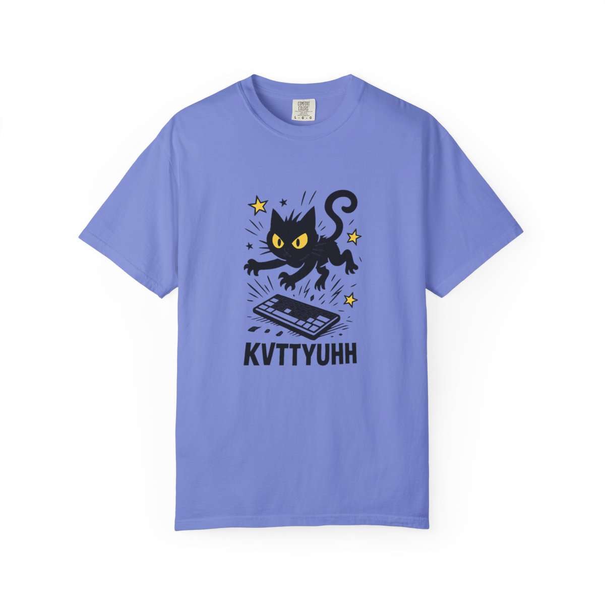 Caseoh Wearing Kittyuhhh Funny Gaming T-Shirt - alternate angle 5, merchandise