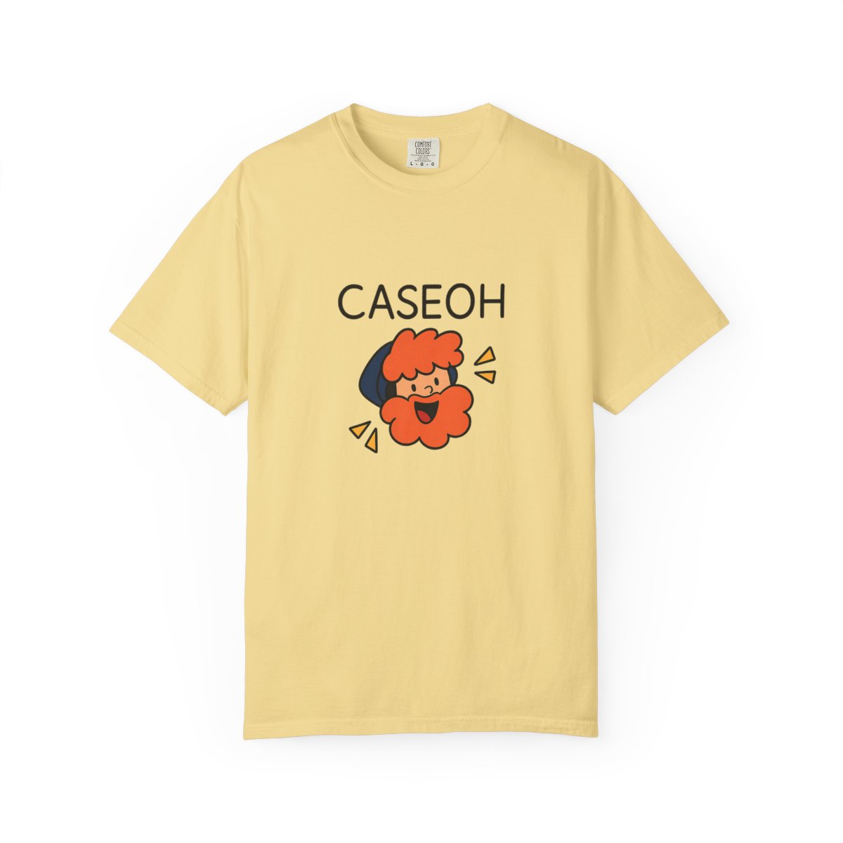 Funny CaseOh Big Head Meme Graphic T-Shirt - alternate angle 2, merchandise