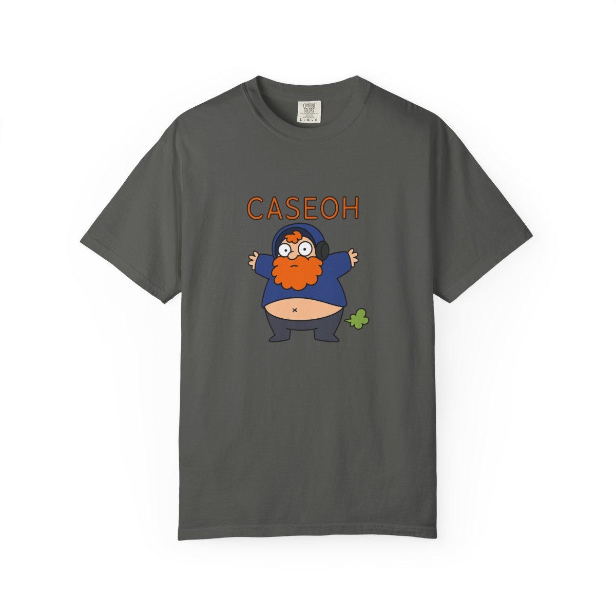 Caseoh Band Logo Graphic T-Shirt - alternate angle 4, merchandise