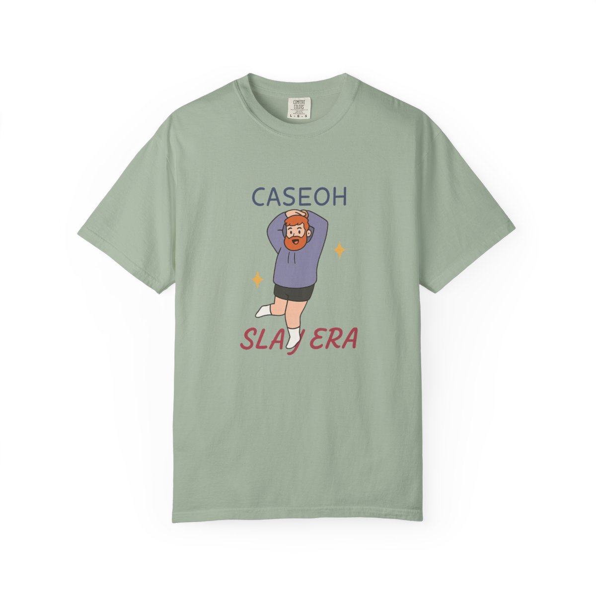 Caseoh Slay Era Bold Gamer T-Shirt - alternate angle 5, merchandise