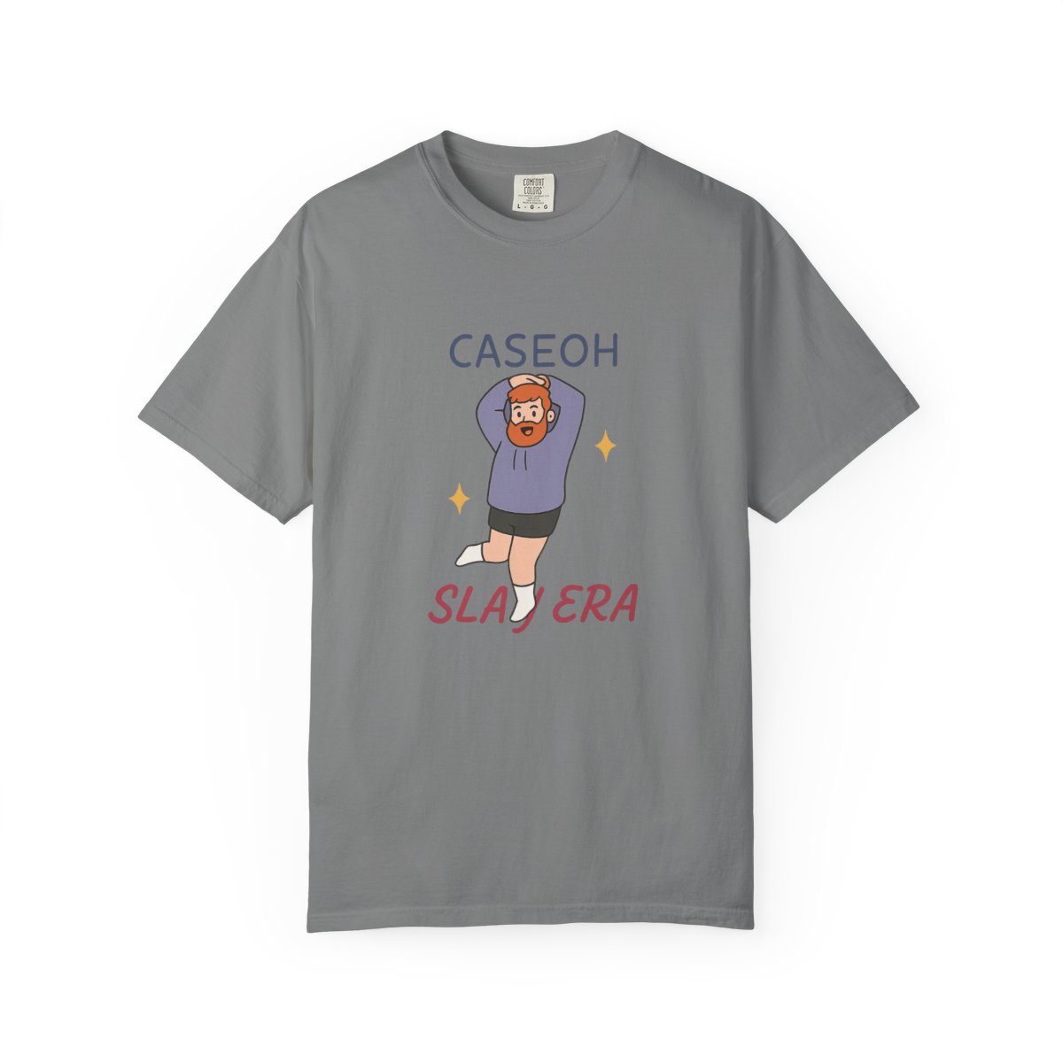 Caseoh Slay Era Bold Gamer T-Shirt - alternate angle 4, merchandise