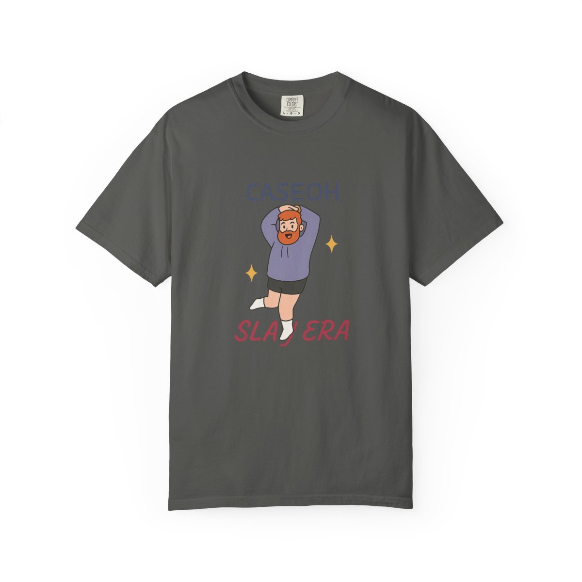 Caseoh Slay Era Bold Gamer T-Shirt - alternate angle 3, merchandise