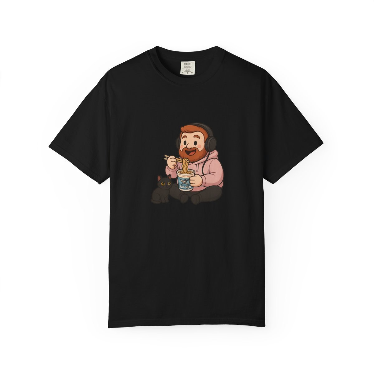 CaseOh & Kitty RAY-MEN Ramen Noodle Gamer T-Shirt