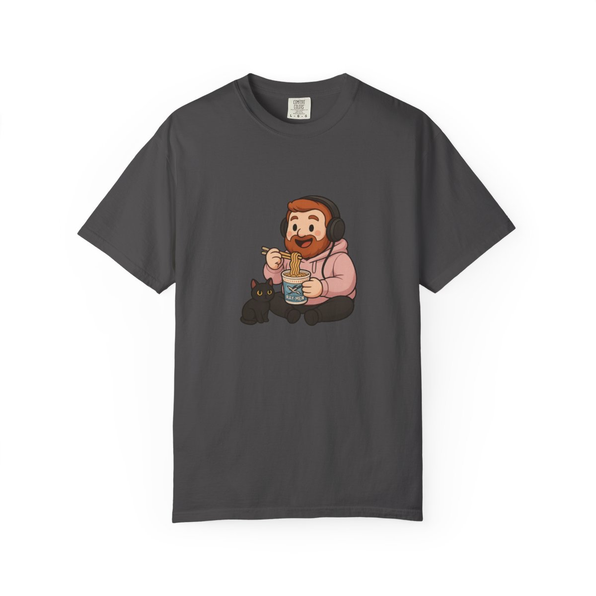 CaseOh & Kitty RAY-MEN Ramen Noodle Gamer T-Shirt - Official T-Shirts merchandise