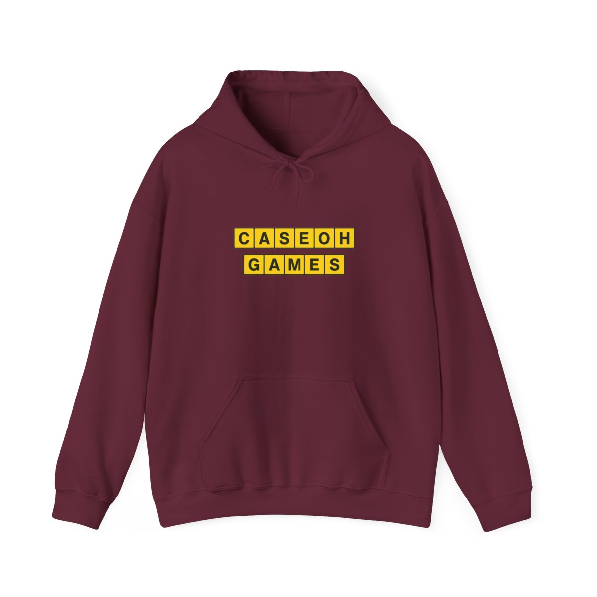 CaseOh Pocketless Parallel Bars | CaseOh Hoodie, Gaming Merch, Funny Hoodie - alternate angle 3, merchandise