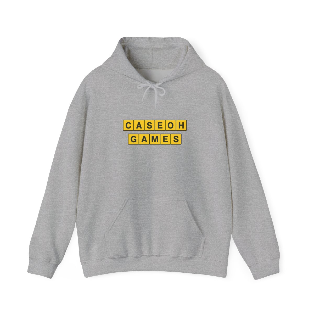 CaseOh Pocketless Parallel Bars | CaseOh Hoodie, Gaming Merch, Funny Hoodie - alternate angle 2, merchandise