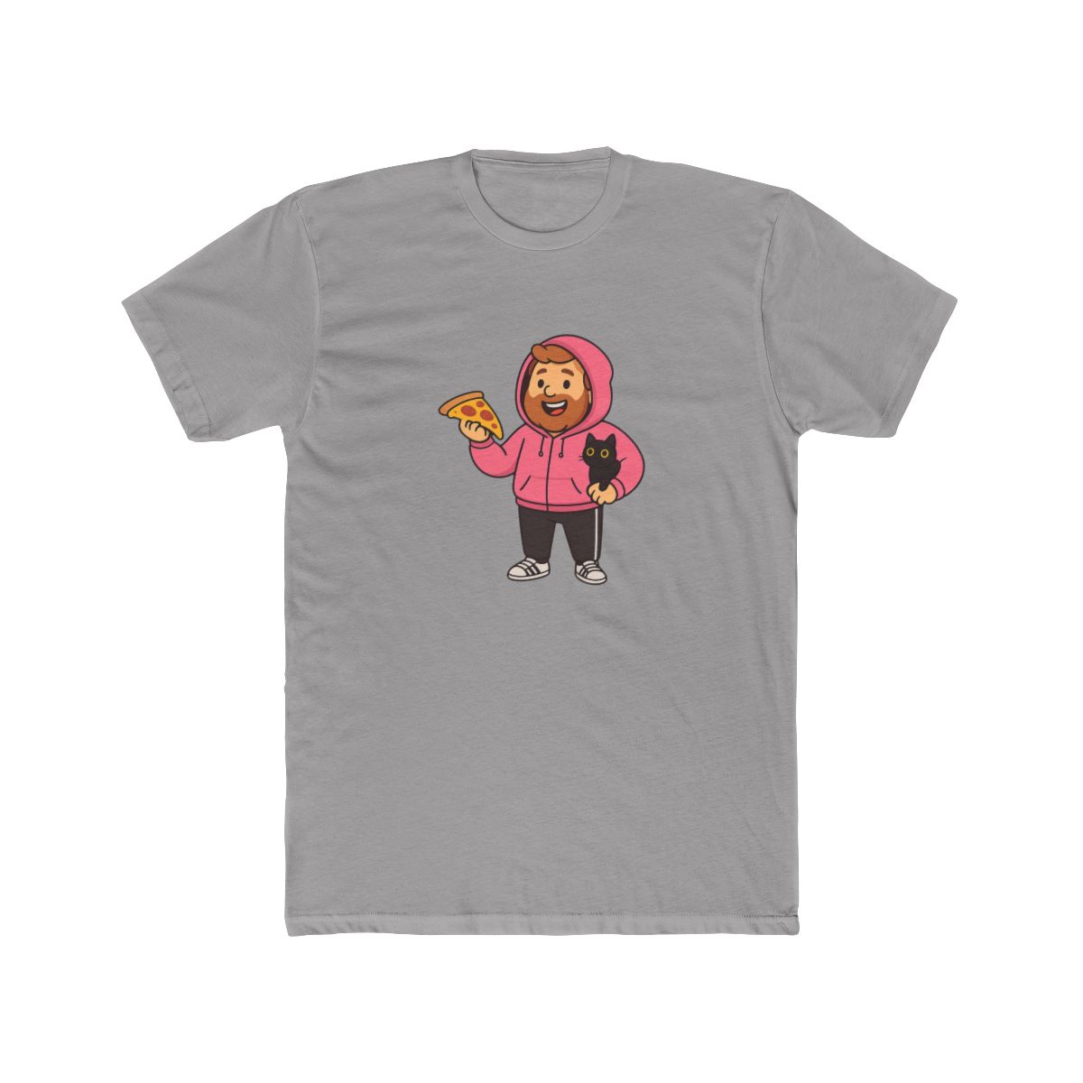 CaseOh Kitty Pizza Mac | Twitch Streamer Tee, CaseOh Fan Shirt, Gamer Gift - Official T-Shirts merchandise