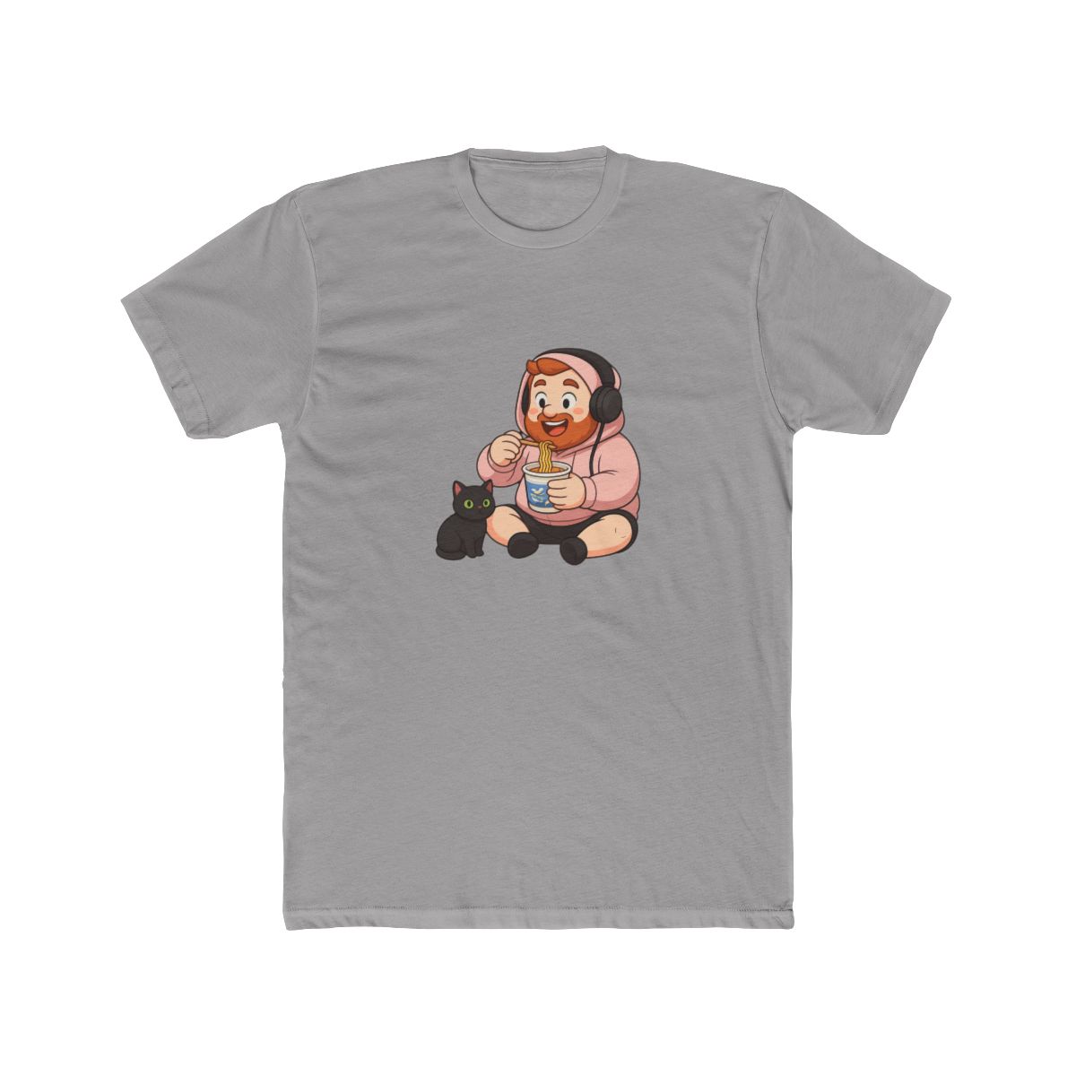 Ray-Men Ramen Noodle Break | CaseOh Shirt, Kitty Tee, Twitch Gamer Gift