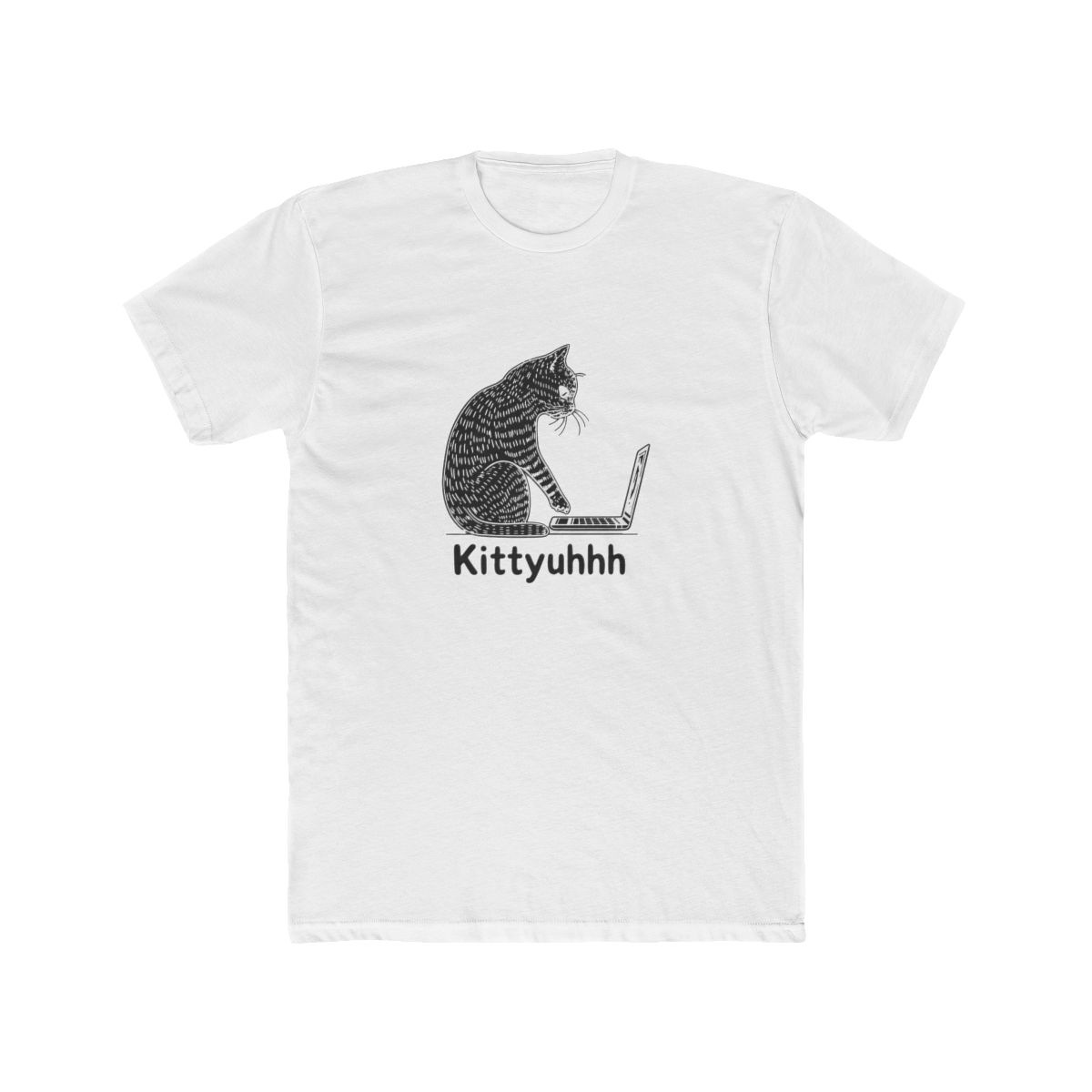 Caseoh Games Wearing Kittyuhhh T Shirt - alternate angle 2, merchandise