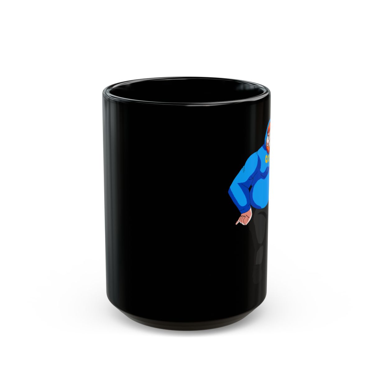 CaseOh Black Mug Coffee Mug - alternate angle 1, merchandise