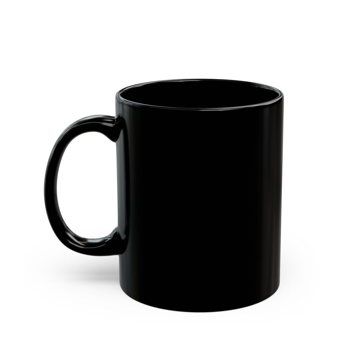 CaseOh Black Mug Coffee Mug - alternate angle 3, merchandise