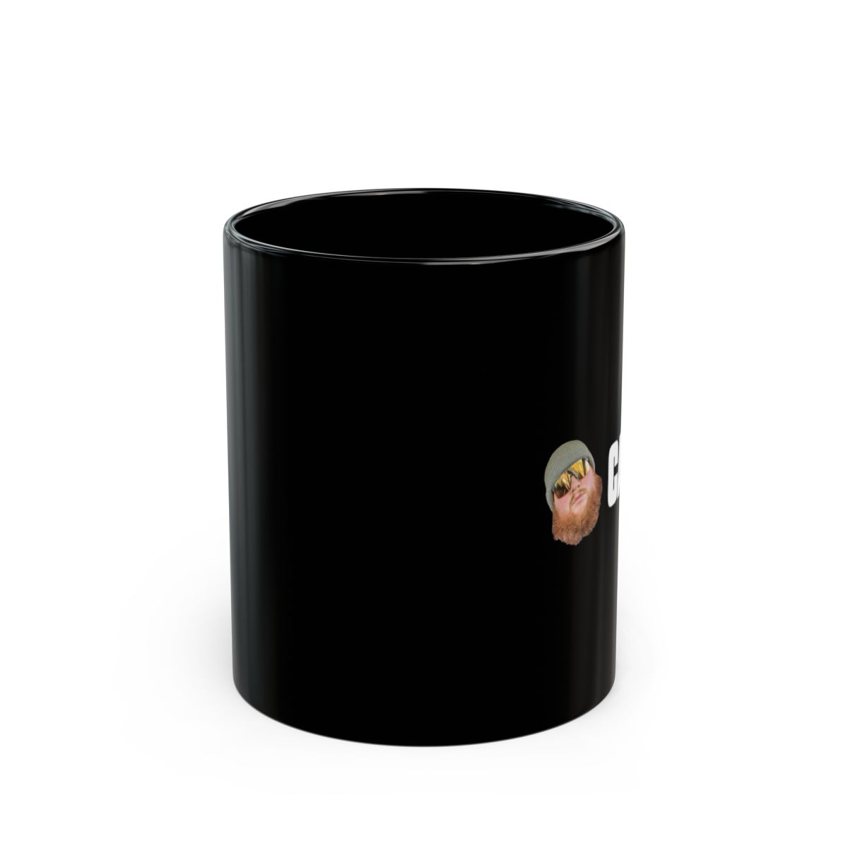 CaseOh Black Mug #4 - alternate angle 1, merchandise