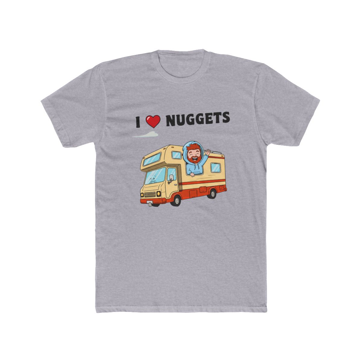 I Love Nuggets T Shirt: Goober RV Adventure Gamer Shirt & - alternate angle 4, merchandise