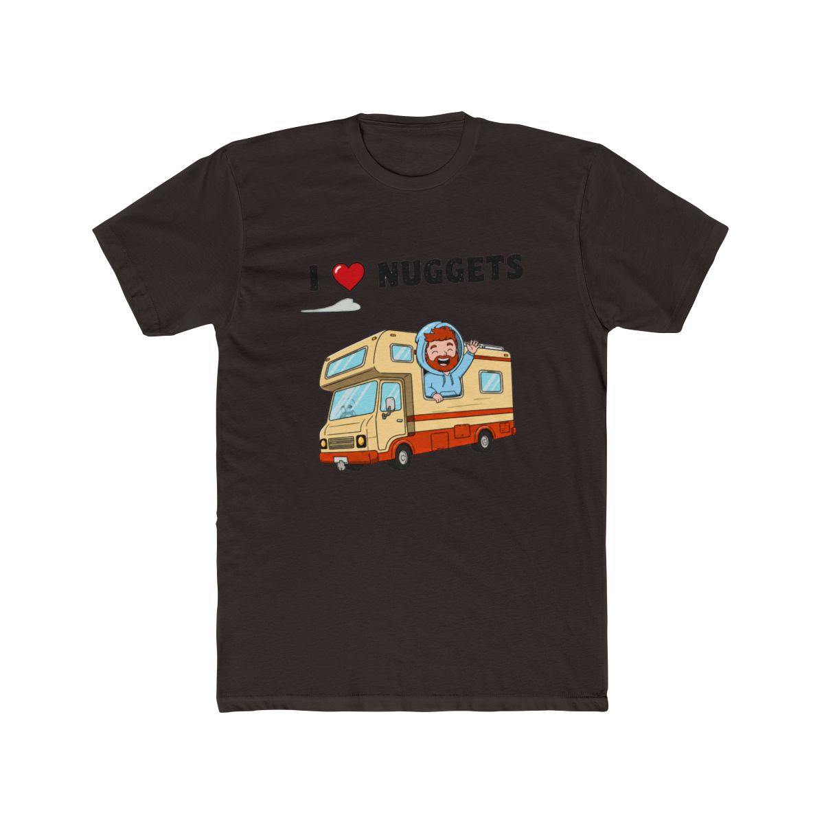I Love Nuggets T Shirt: Goober RV Adventure Gamer Shirt & - alternate angle 2, merchandise