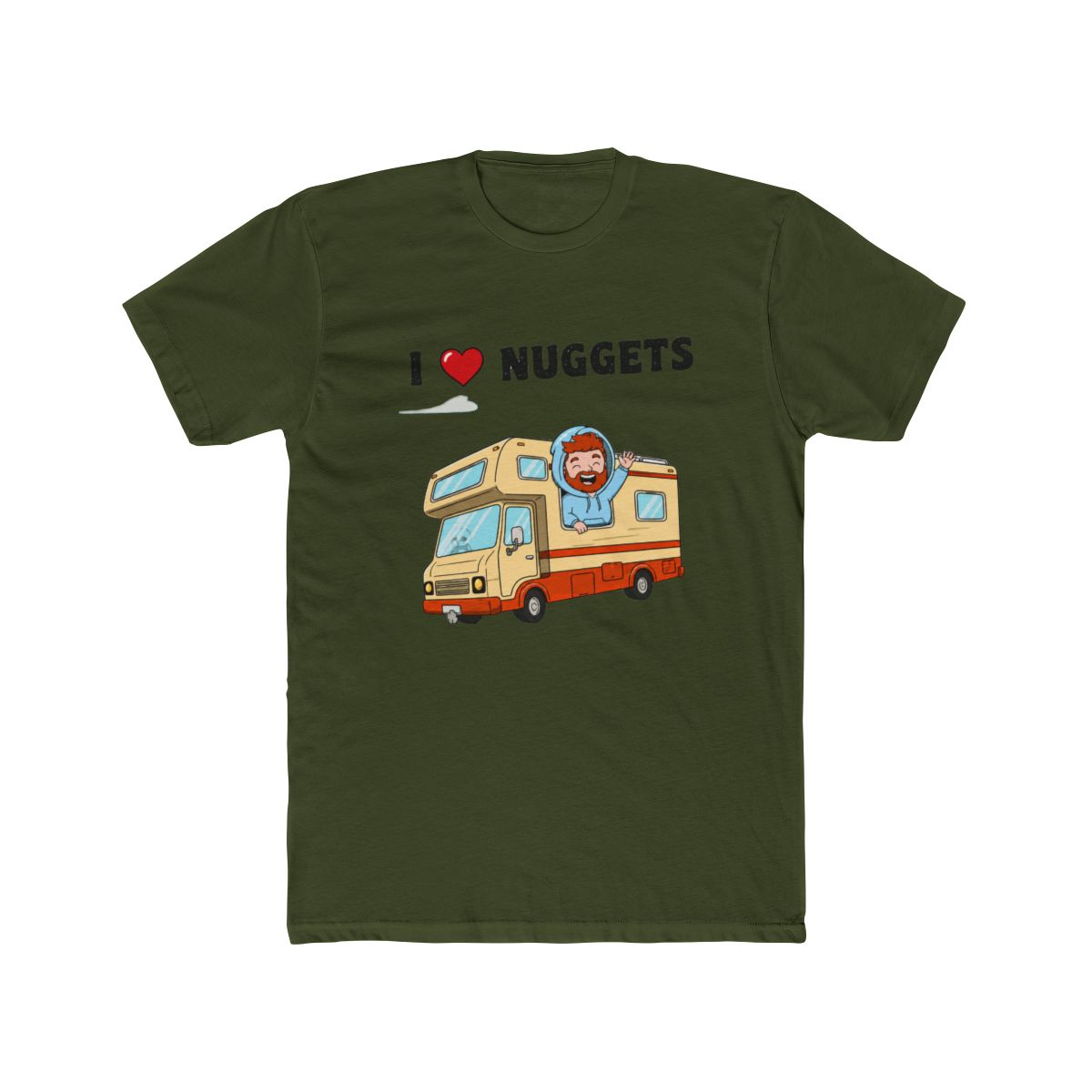 I Love Nuggets T Shirt: Goober RV Adventure Gamer Shirt & - alternate angle 5, merchandise