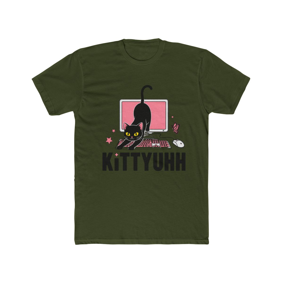 caseoh games wearing kittyuhhh T Shirt - alternate angle 4, merchandise