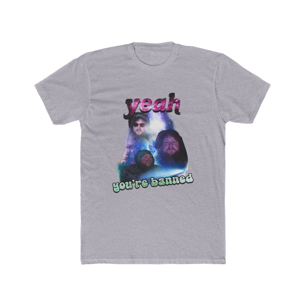 Caseoh Yeah, You're BANNED! Iconic Quote T Shirt - alternate angle 5, merchandise
