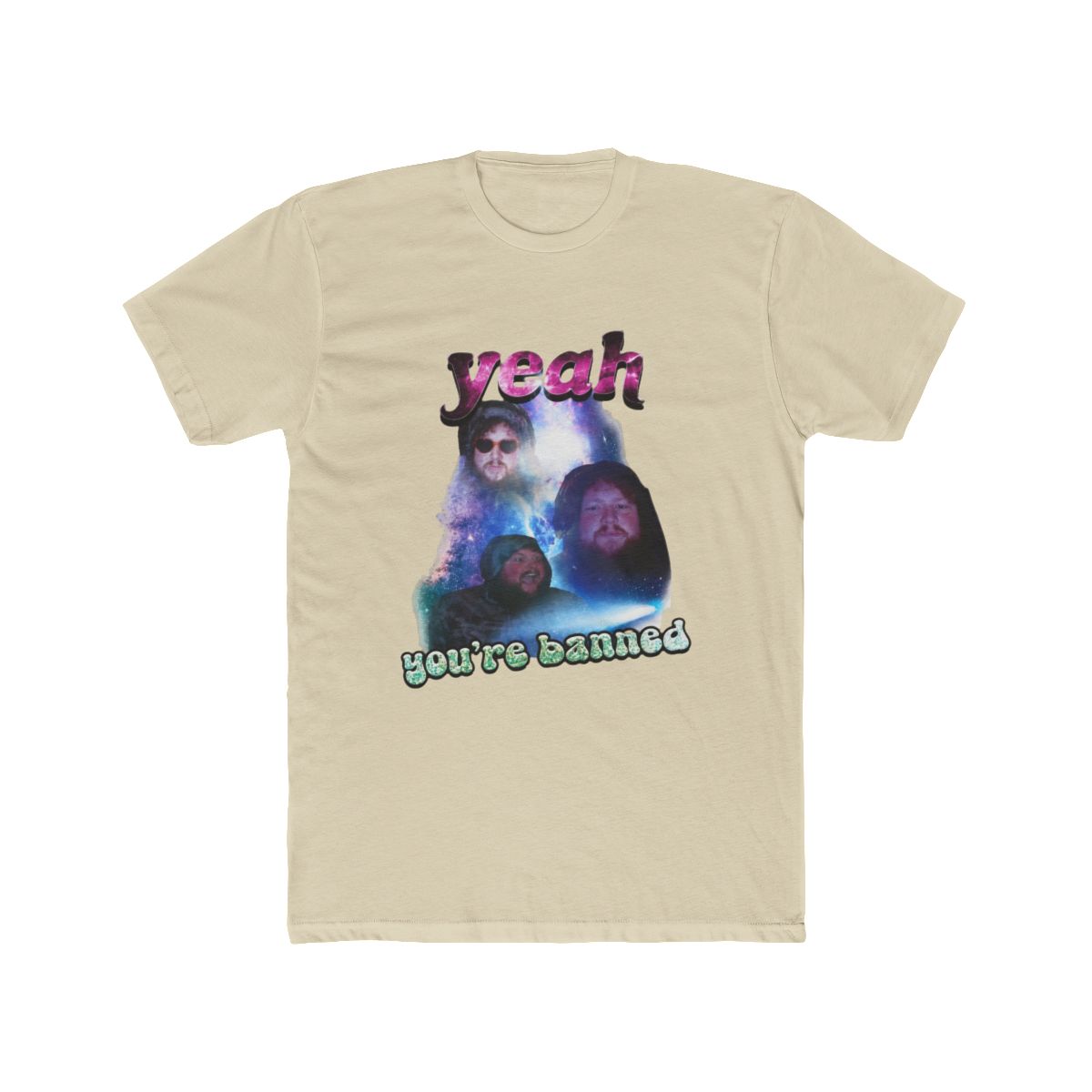 Caseoh Yeah, You're BANNED! Iconic Quote T Shirt - alternate angle 4, merchandise