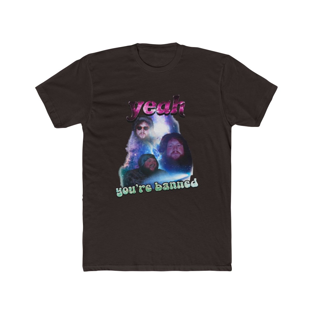 Caseoh Yeah, You're BANNED! Iconic Quote T Shirt - alternate angle 3, merchandise