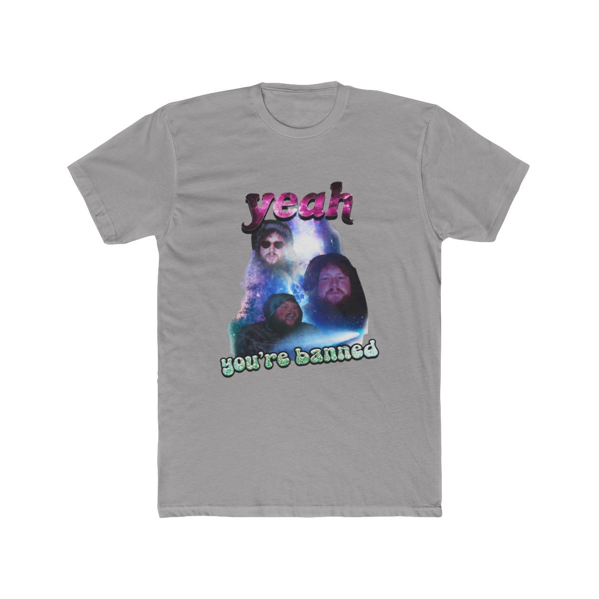 Caseoh Yeah, You're BANNED! Iconic Quote T Shirt - alternate angle 2, merchandise