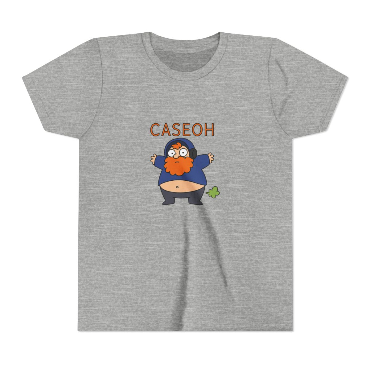 Caseoh Band Logo Graphic Kids T-Shirt - alternate angle 4, merchandise