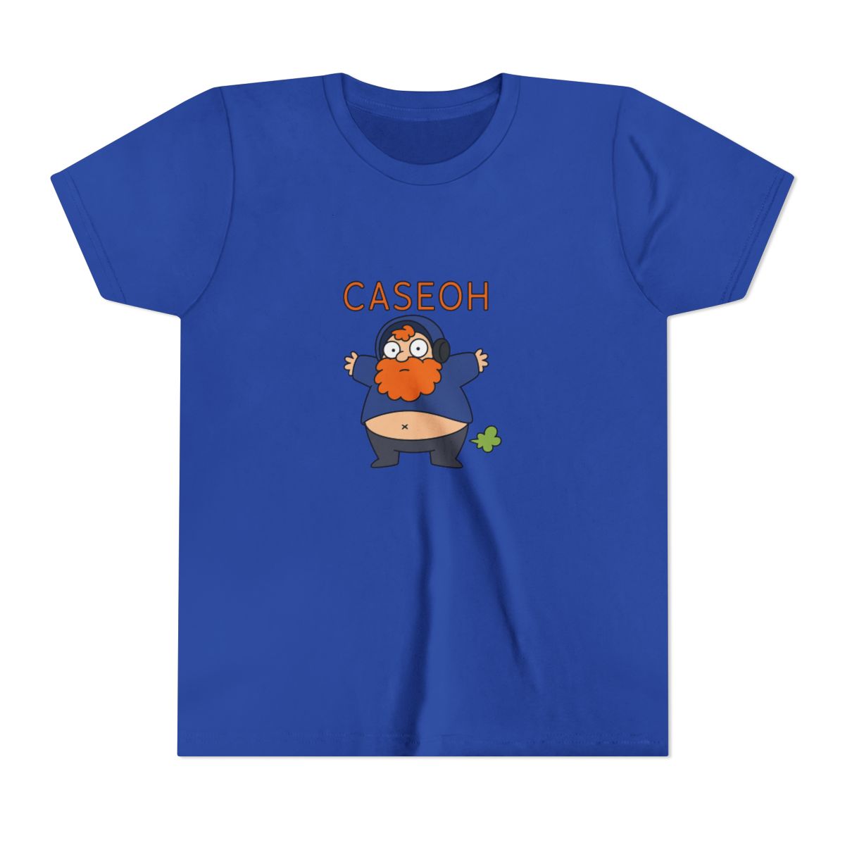 Caseoh Band Logo Graphic Kids T-Shirt - alternate angle 5, merchandise