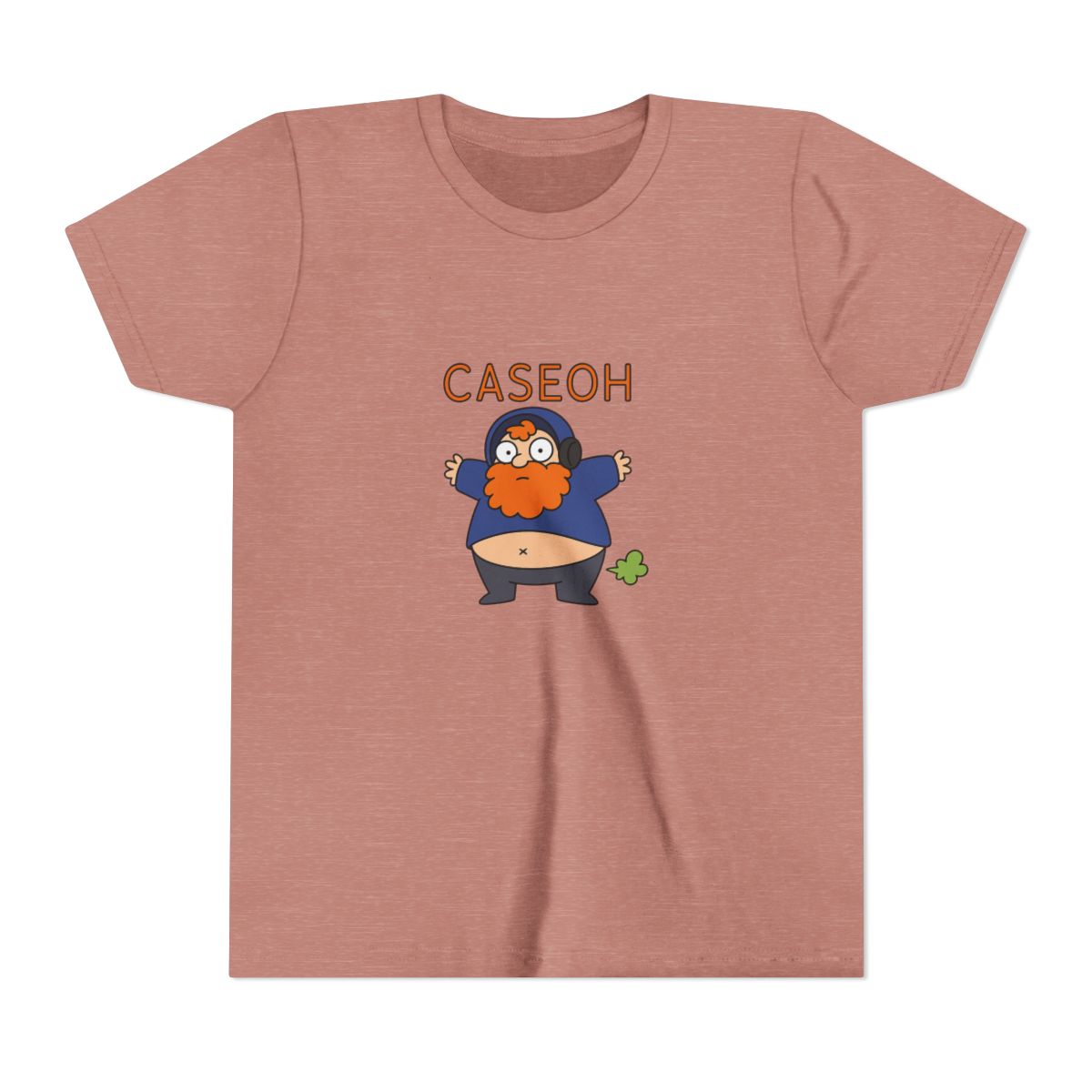 Caseoh Band Logo Graphic Kids T-Shirt - alternate angle 2, merchandise