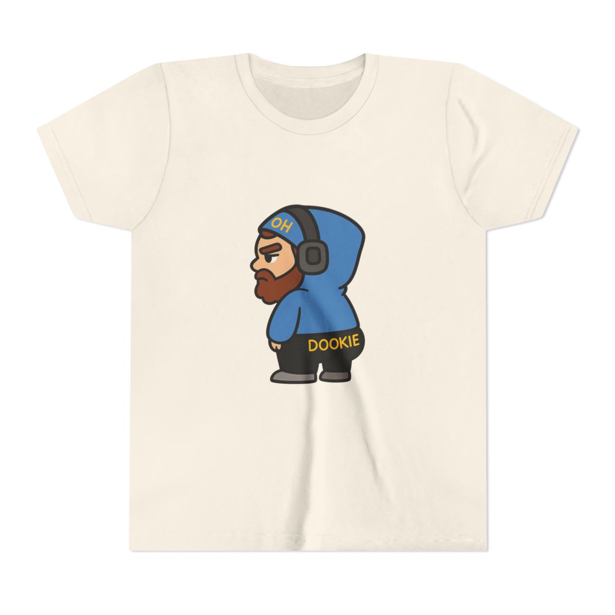 Caseoh Cheeks Hilarious Meme Graphic Kids T-Shirt - alternate angle 3, merchandise