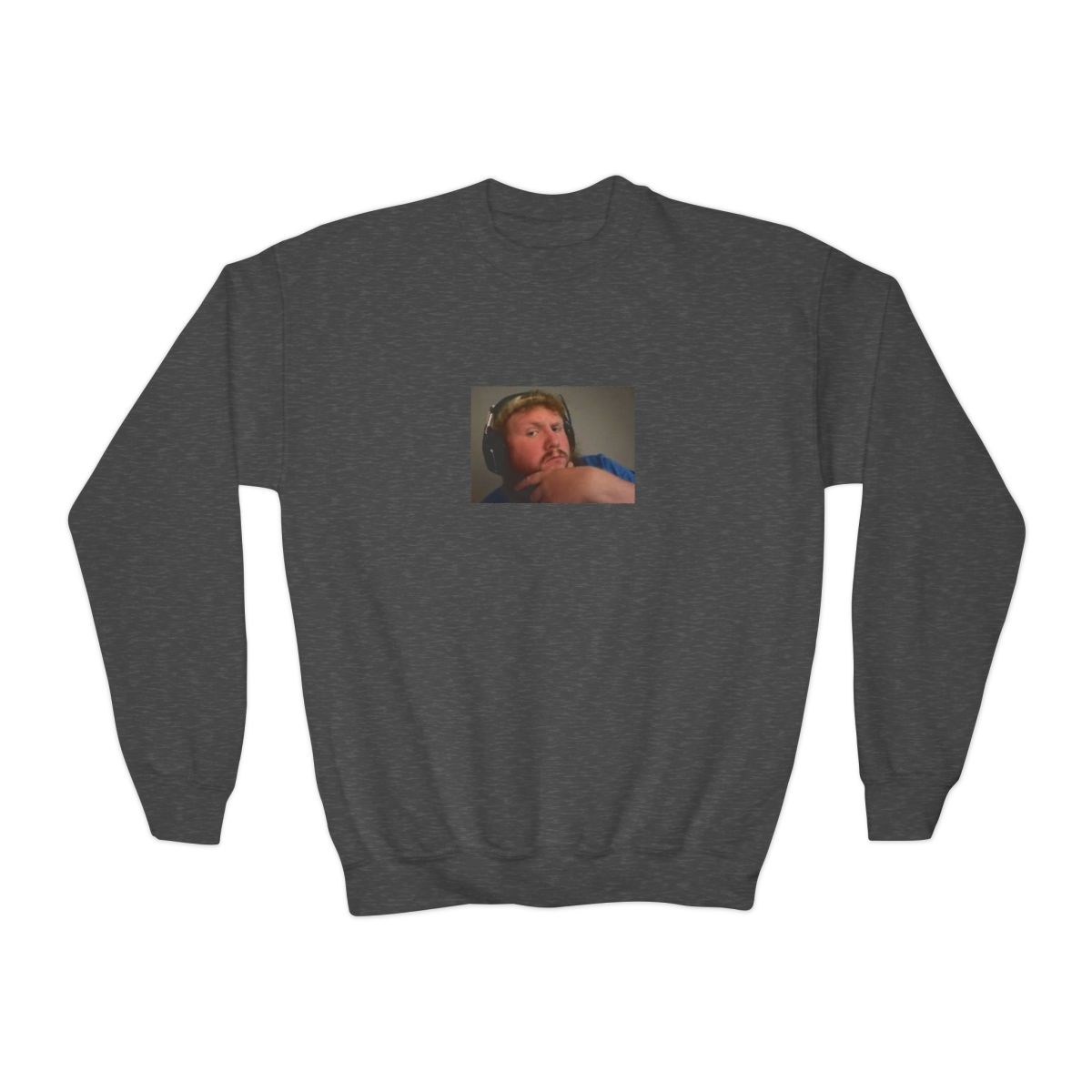 CaseOh Crewneck Kids Sweatshirt - alternate angle 3, merchandise