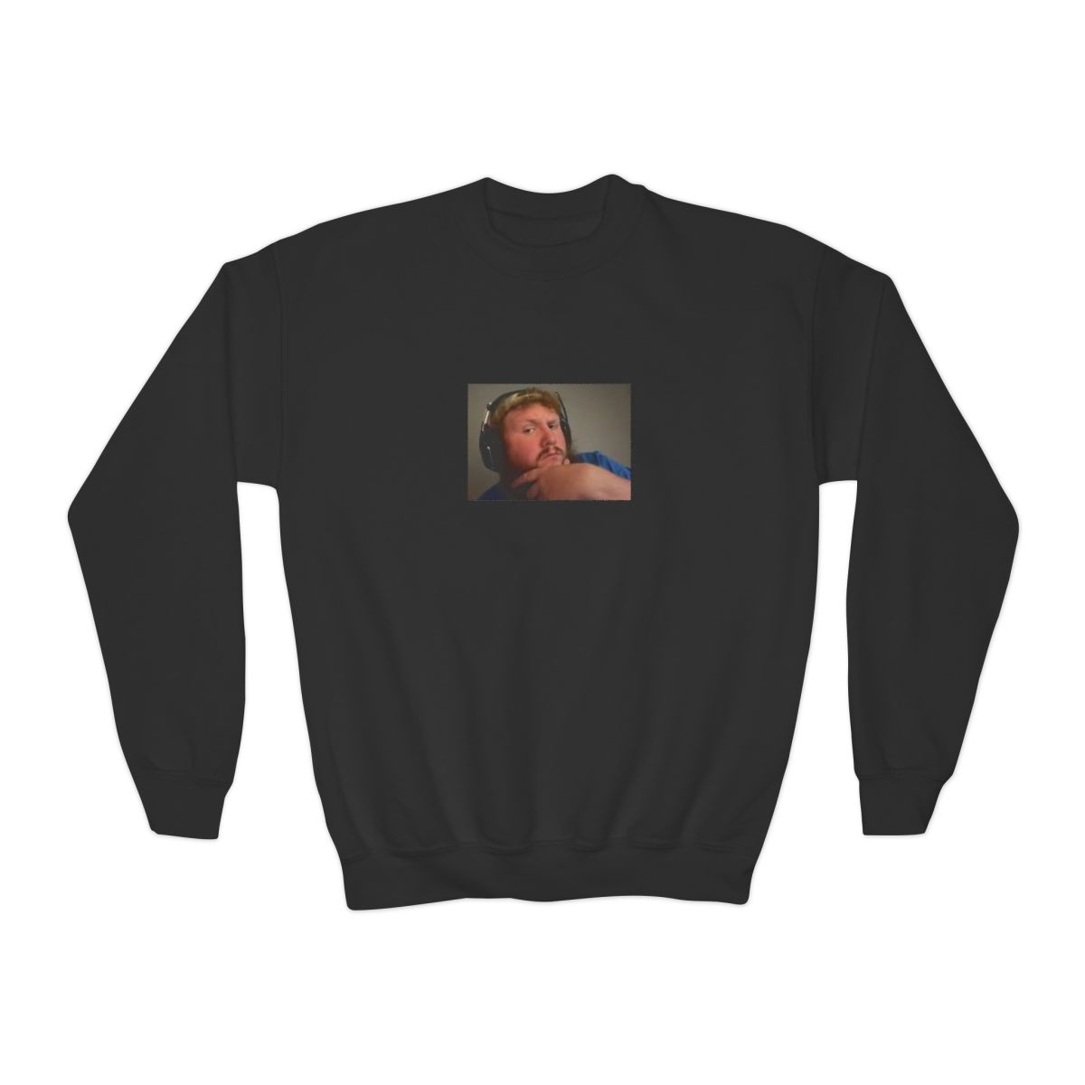 CaseOh Crewneck Kids Sweatshirt - alternate angle 2, merchandise