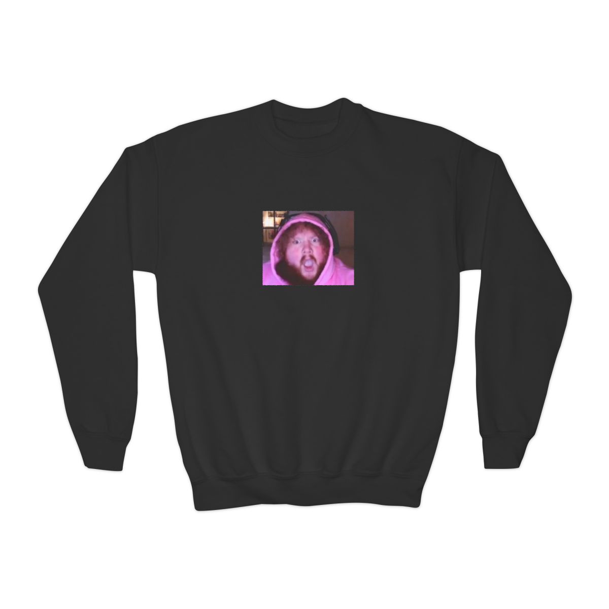 CaseOh Crewneck Kids Sweatshirt #2 - alternate angle 2, merchandise
