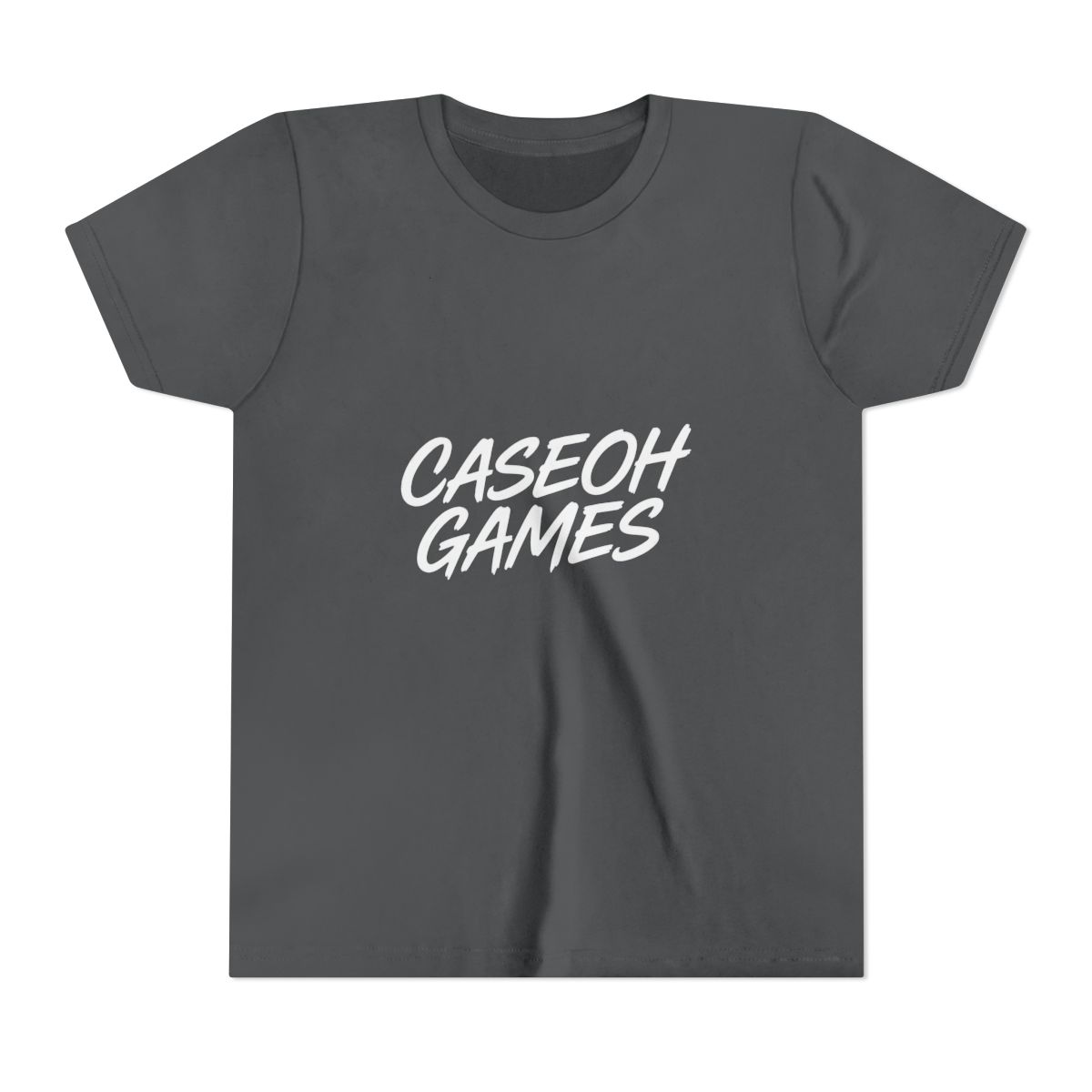CaseOh Games Legend Graphic | CaseOh Fan Tee, Twitch Streamer Shirt, Gamer Gift (Kids) - alternate angle 3, merchandise