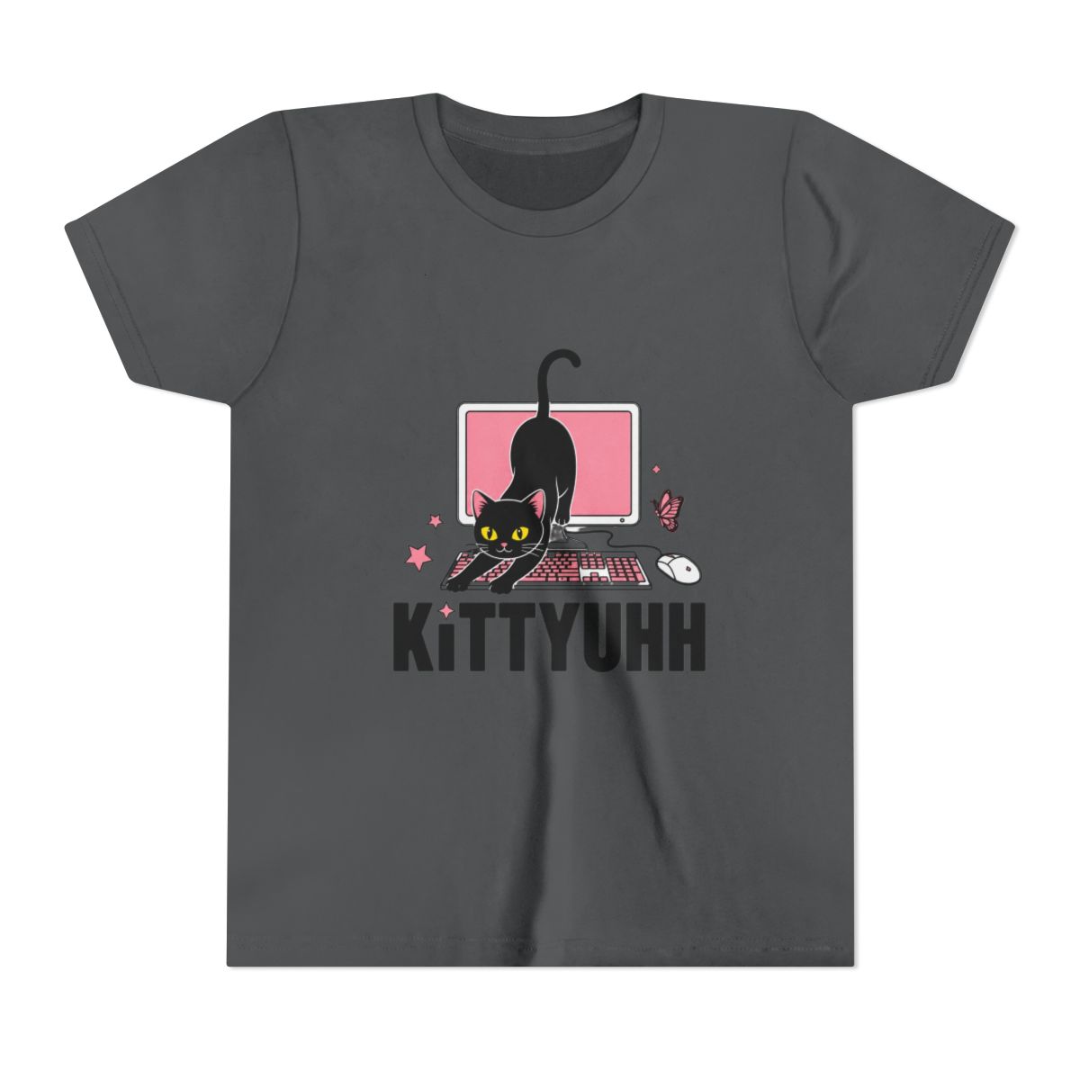 caseoh games wearing kittyuhhh Kids T Shirt - alternate angle 4, merchandise