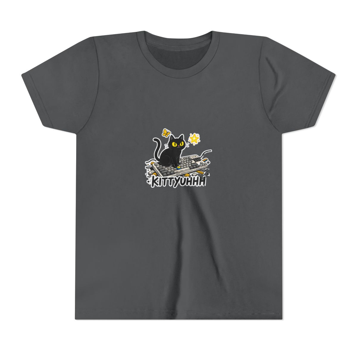 Caseoh Games Wearing Kittyuhhh Kids T Shirt - alternate angle 4, merchandise