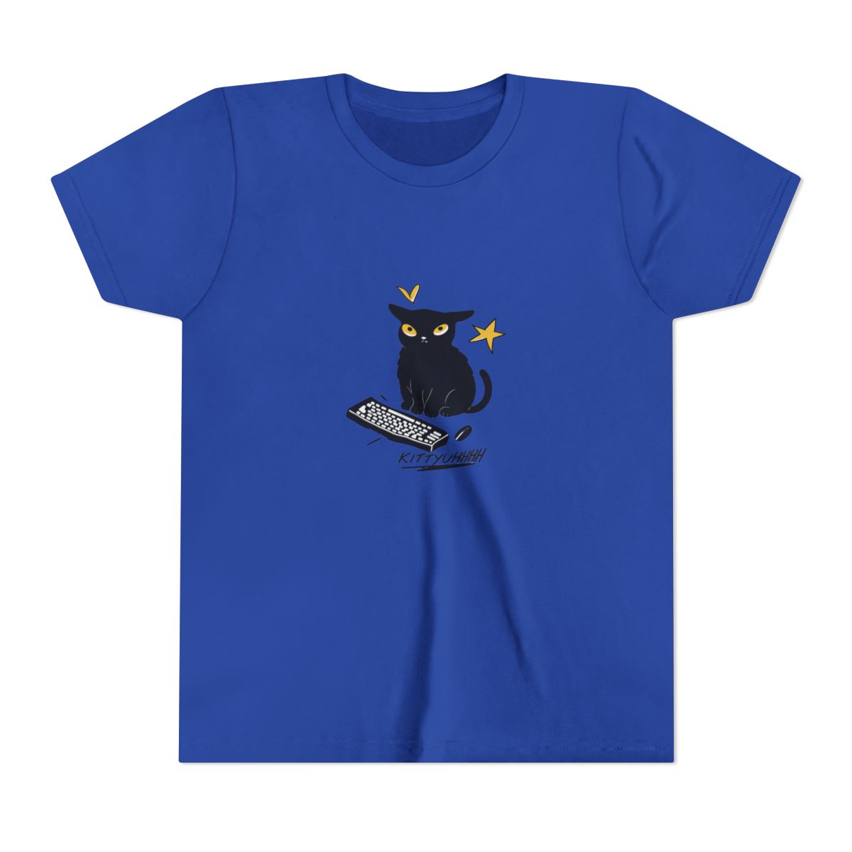 Caseoh Games Wearing Kittyuhhh Kids T Shirt - alternate angle 3, merchandise