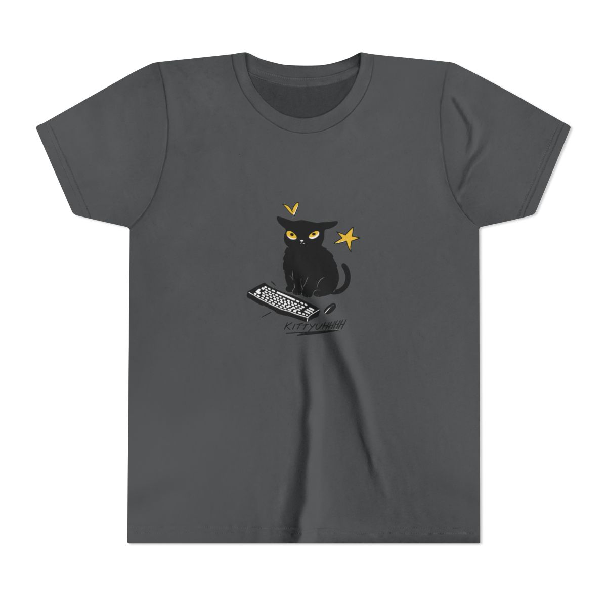 Caseoh Games Wearing Kittyuhhh Kids T Shirt - alternate angle 4, merchandise