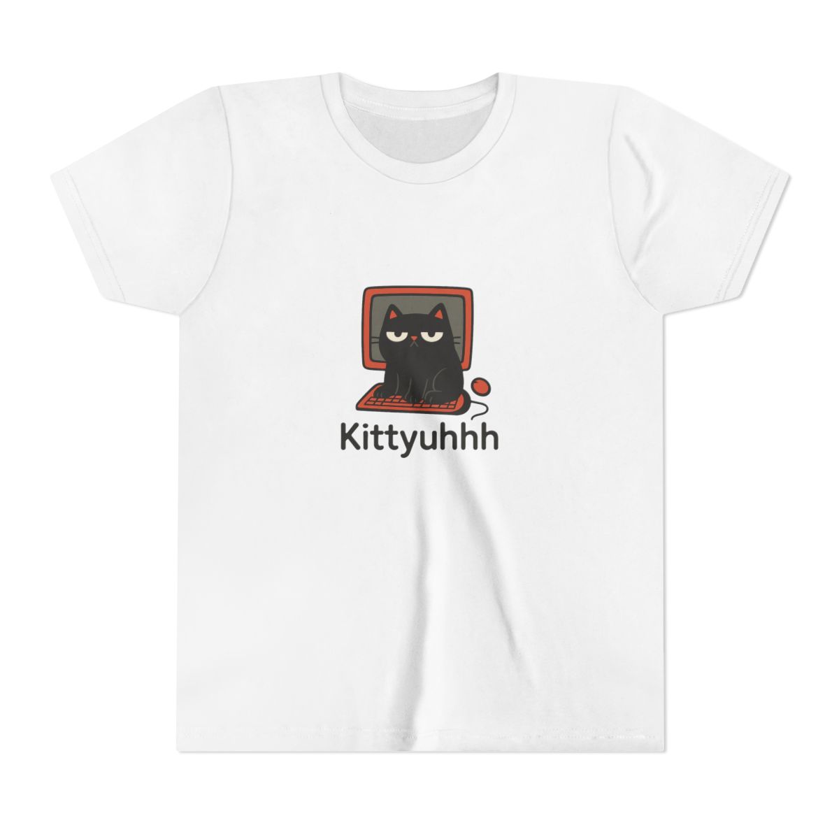 Caseoh Games Wearing Kittyuhhh Kids T-Shirt
