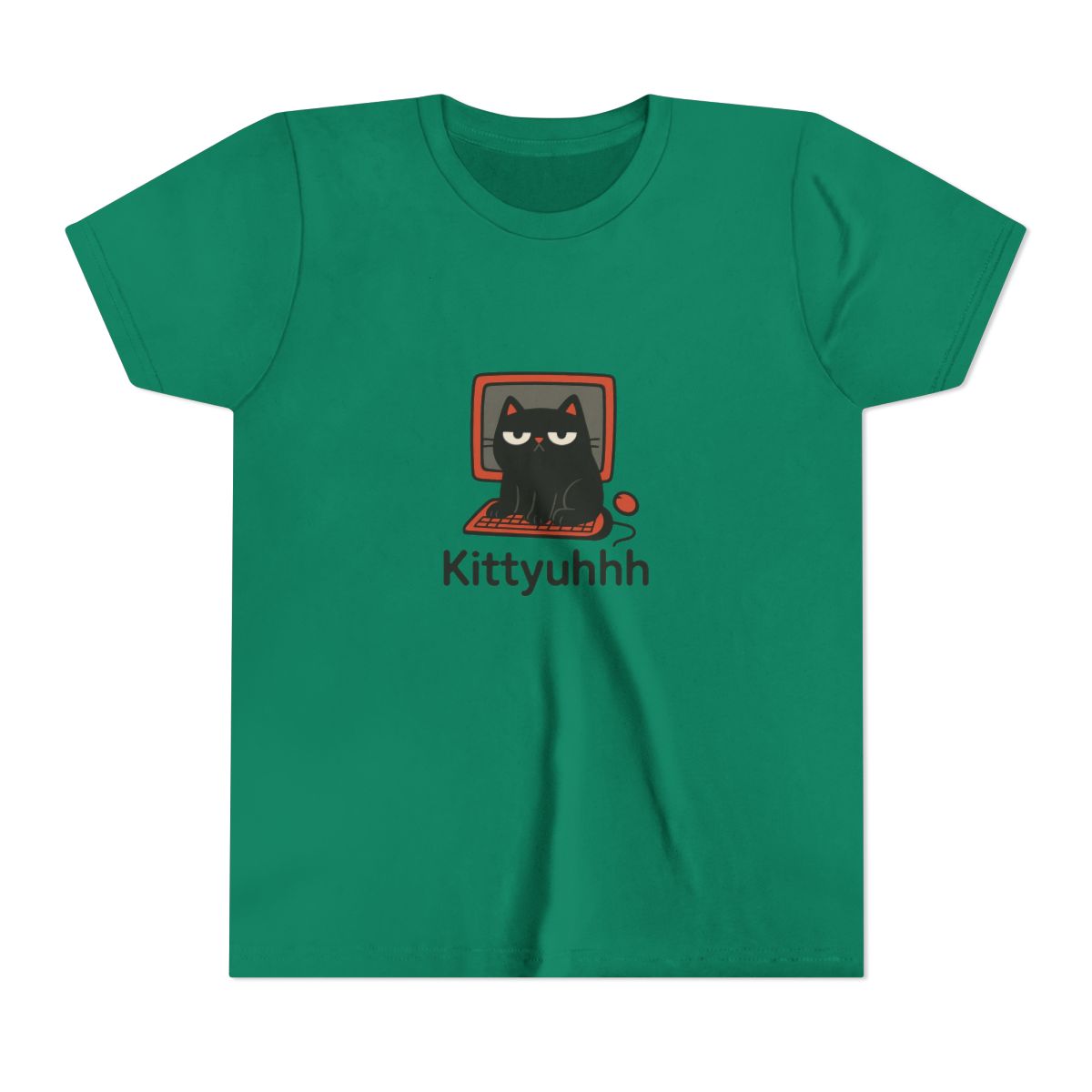Caseoh Games Wearing Kittyuhhh Kids T-Shirt - alternate angle 5, merchandise
