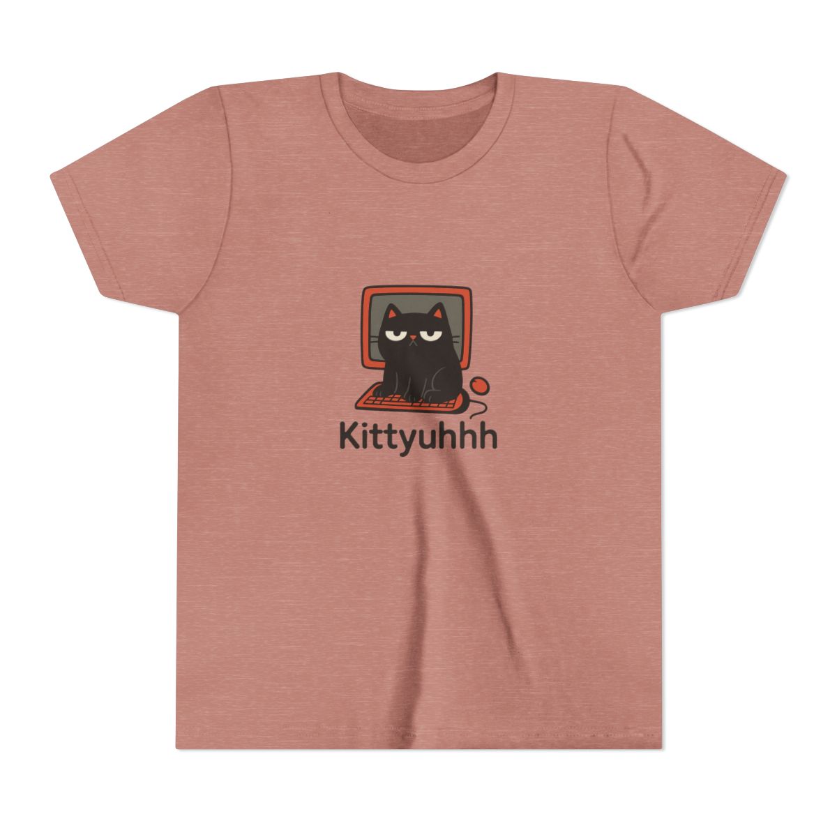 Caseoh Games Wearing Kittyuhhh Kids T-Shirt - alternate angle 3, merchandise