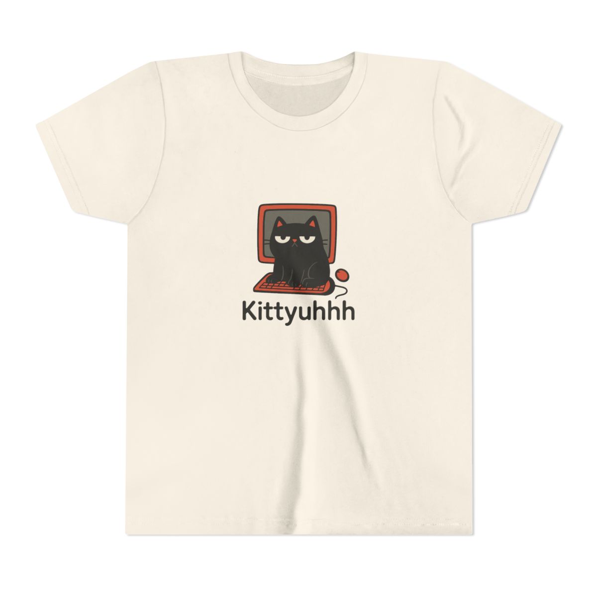 Caseoh Games Wearing Kittyuhhh Kids T-Shirt - alternate angle 4, merchandise