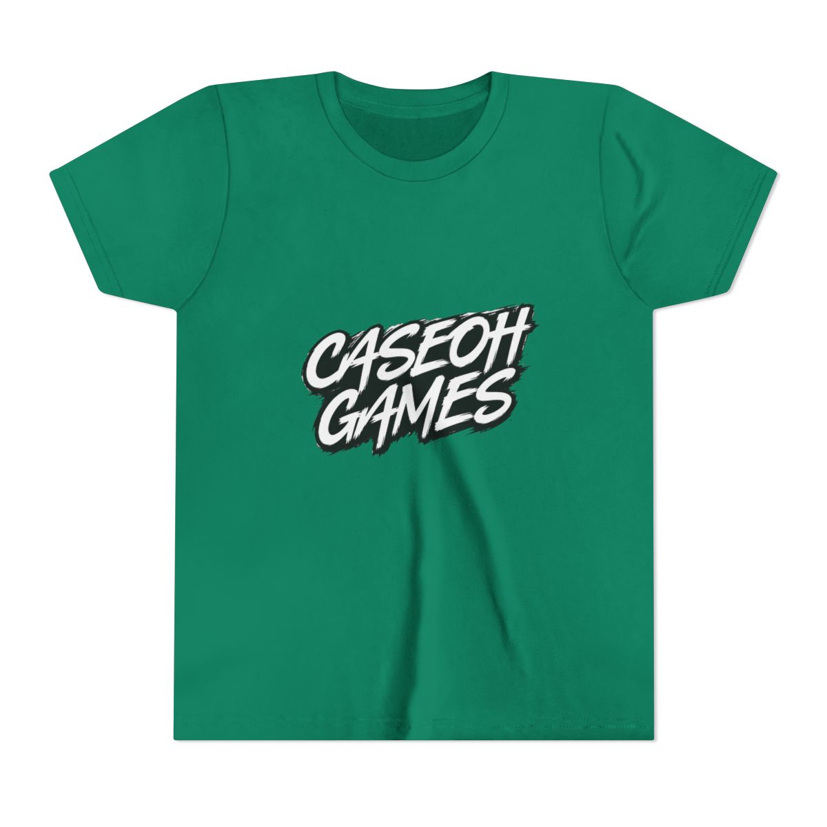 Caseoh Merch CaseOhGames T Shirt Crewneck Short Sleeve Cotton Tee Men Women Streetwear Tops Funny Clothes (Kids) - alternate angle 2, merchandise