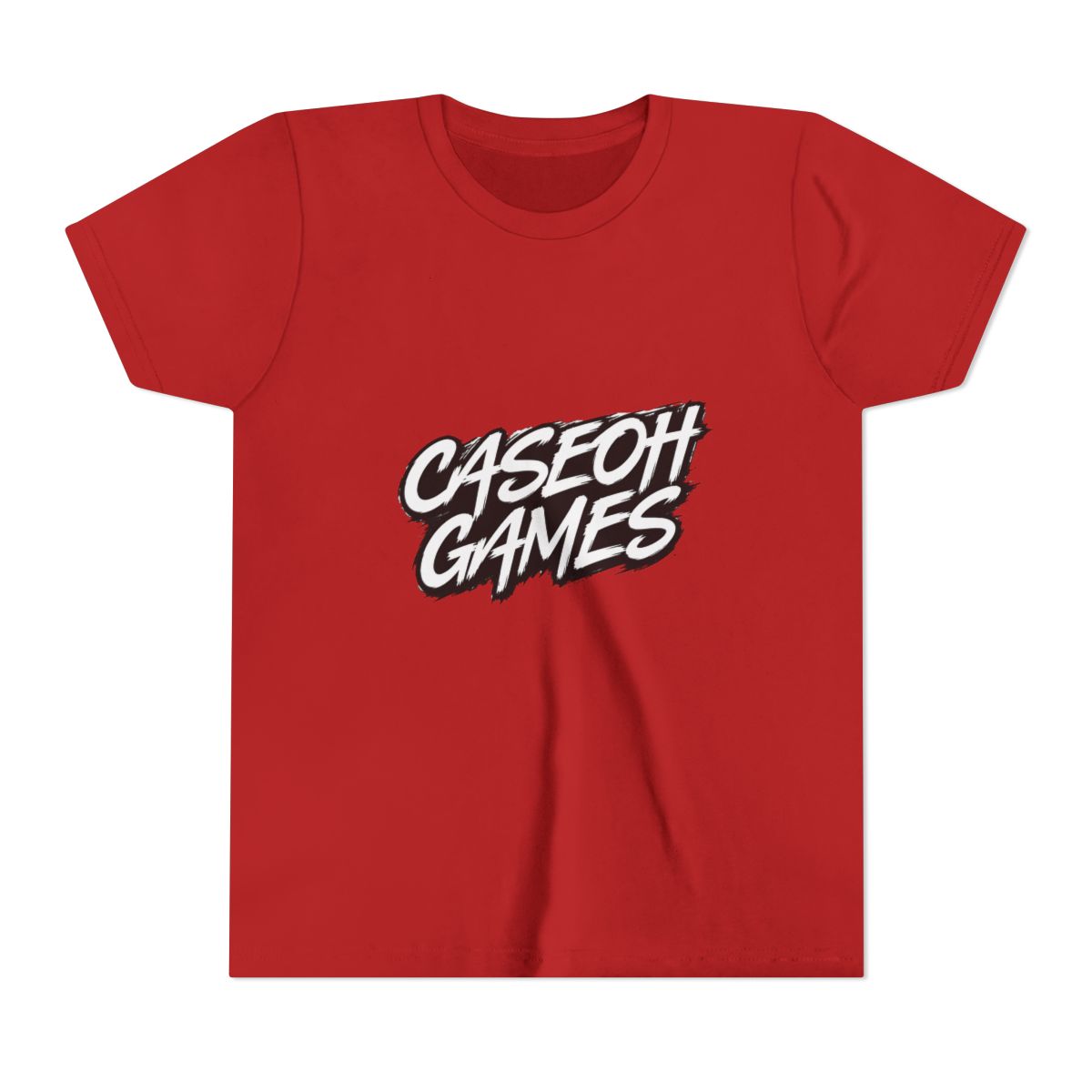 Caseoh Merch CaseOhGames T Shirt Crewneck Short Sleeve Cotton Tee Men Women Streetwear Tops Funny Clothes (Kids) - alternate angle 5, merchandise