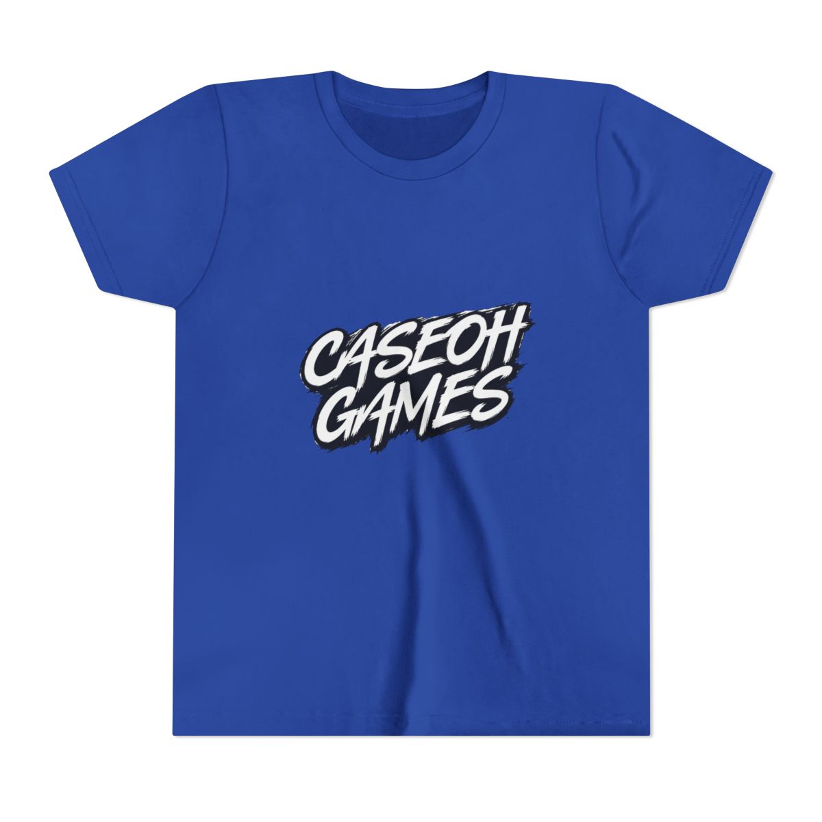 Caseoh Merch CaseOhGames T Shirt Crewneck Short Sleeve Cotton Tee Men Women Streetwear Tops Funny Clothes (Kids) - alternate angle 3, merchandise