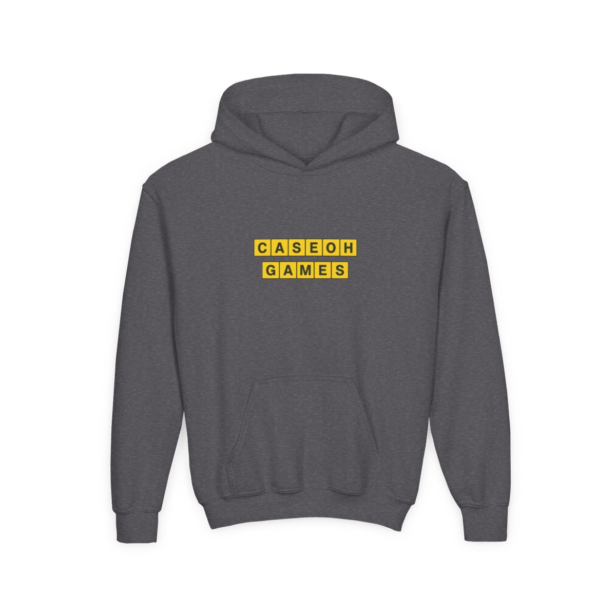 CaseOh Pocketless Parallel Bars | CaseOh Hoodie, Gaming Merch, Funny Kids Hoodie - alternate angle 4, merchandise