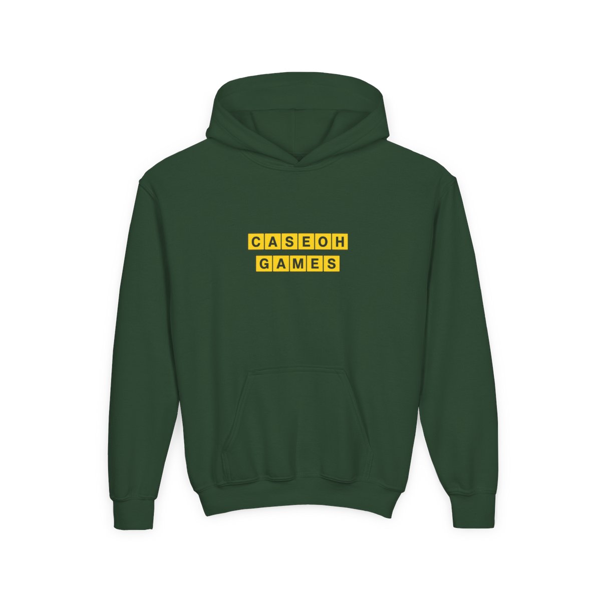 CaseOh Pocketless Parallel Bars | CaseOh Hoodie, Gaming Merch, Funny Kids Hoodie - alternate angle 3, merchandise